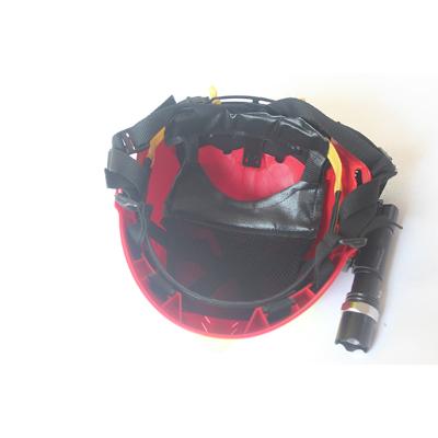 杰尔曼JIEERMAN 抢险救援头盔 F2 高强度ABS材质 红黄